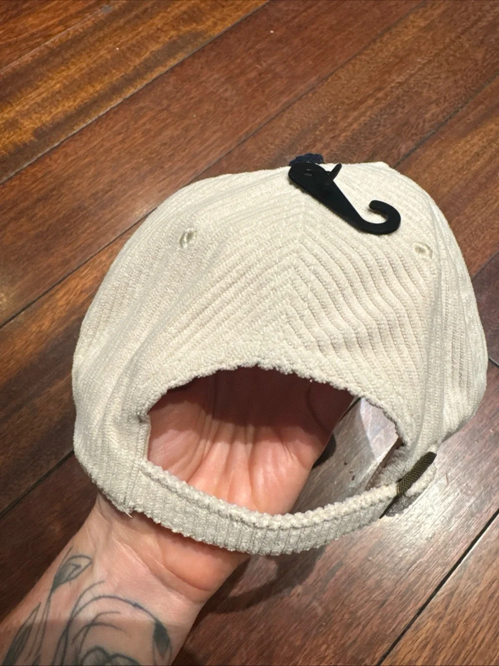 '47 Brand New York Yankees Base Runner Corduroy Hat Clean Up Strap-Back Dad Cap
